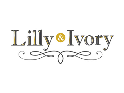 Lilly Ivory Logo bangles branding jewelry logo website