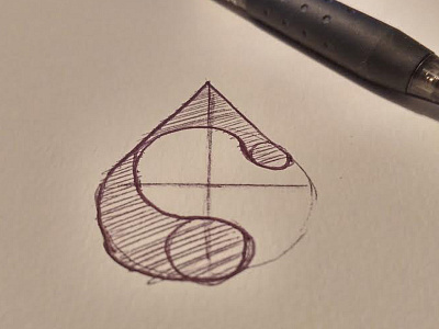 "Rain" LogoType Sketch