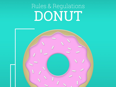 Rules Donut donut doughnut infographic