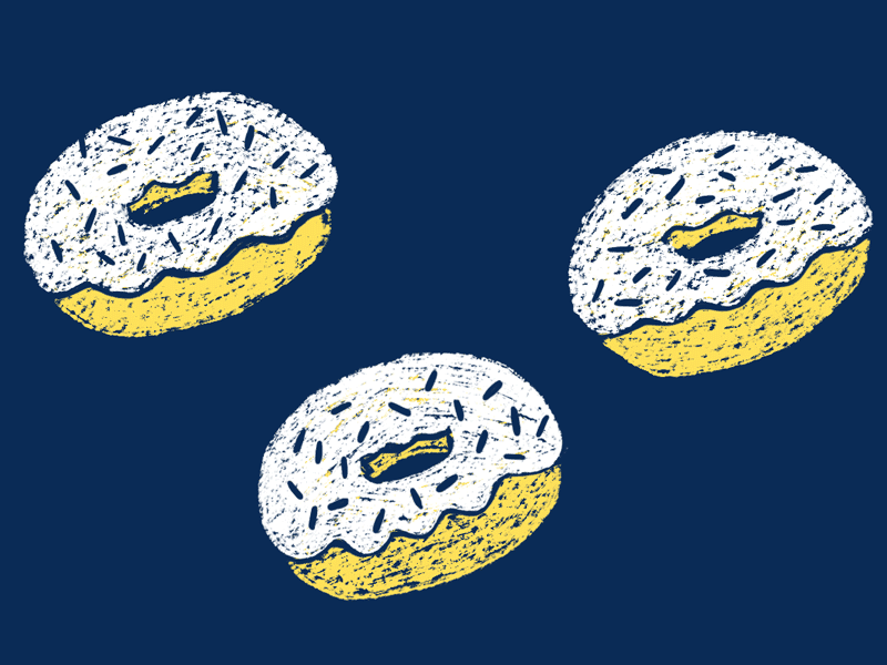 Donuts animation donut gif illustration