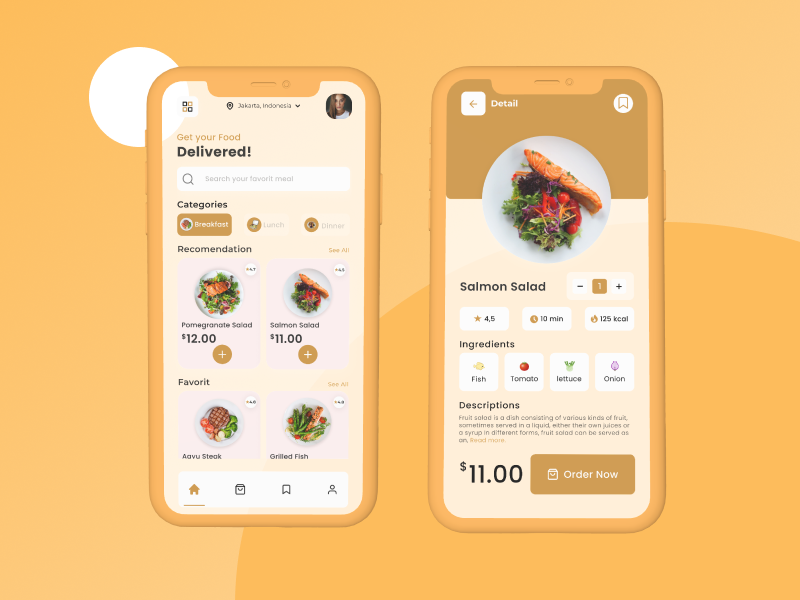 Fooder APPS by Erikson on Dribbble