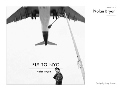 Nolan Bryan - Single 2 of 3 album art design