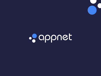 Appnet Inc | Logo Design app branding flat graphic design icon logo logo design minimal ui ux vector
