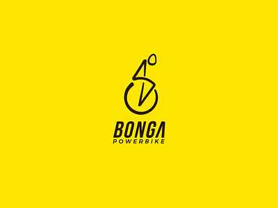 Bonga PowerBike branding illustration logo vector