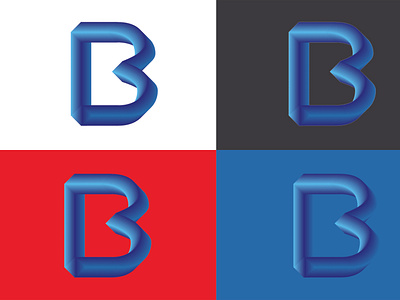 B logo