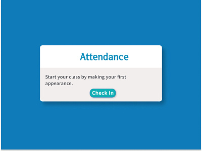 Attendance Check In