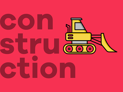 Construction Tools - Inventicons.com bulldozer construction construction website design flat icon icons icons design icons pack illustrator level photoshop site tool tools work work in progress