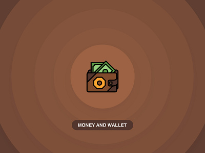 Money and wallet icons set - Inventicons.com