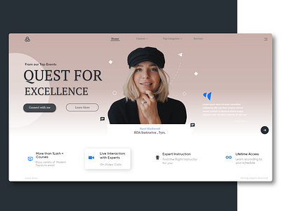 Educational Website UI education website ui ui design ui inspiration uiinspiration uiux ux