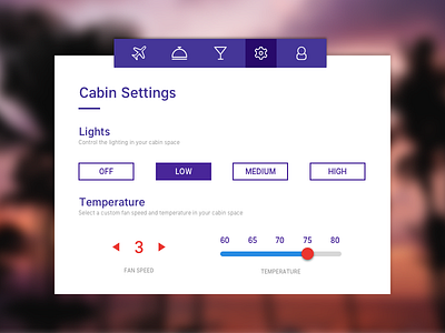 Daily UI #007 007 07 daily ui daily ui challenge flight flight settings settings settings page user settings