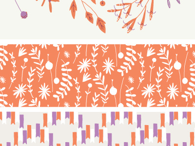 floral pattern illustration pattern