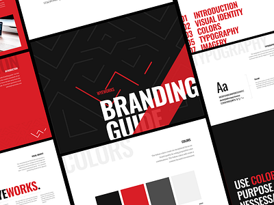 Brand Guide brand brand guide brand guideline branding branding design branding guide clean colorful guideline typography