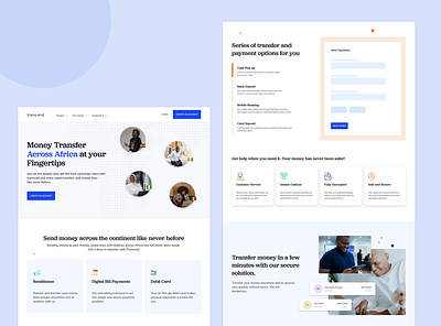 Landing Page design ui