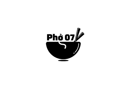 407! black and white branding design florida food illustration logo logo design logotype orlando pho soup vector vectors