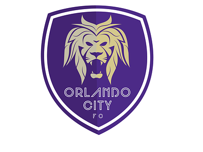 Orlando City Soccer Club branding design florida football club illustration lion lion head lion logo logo logo design logotype orlando orlando city orlandocity soccer sports sports logo typography vector vectors