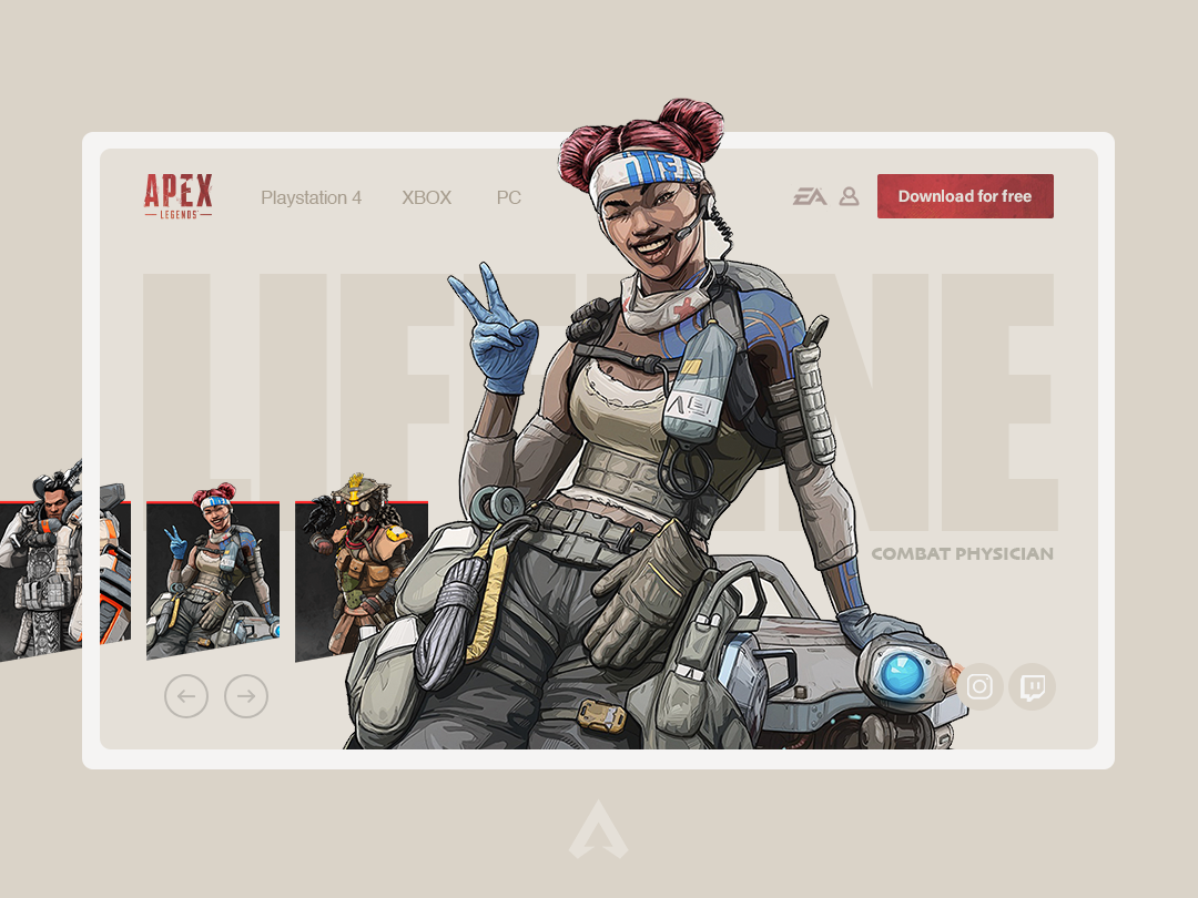 Apex Legends Ui Concept by Fillipe Luis on Dribbble