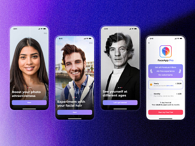 FaceApp Onboarding & Paywall