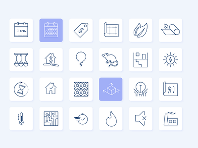 Icons for web LHB art design flat icon illustration minimal ui vector web