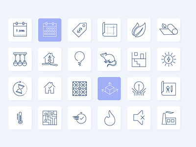 Icons for web LHB