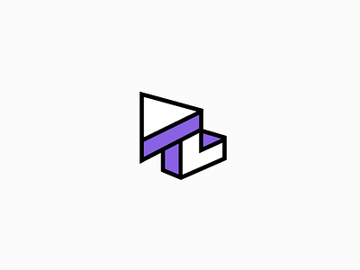 VL Isometric Personal Brand Logo