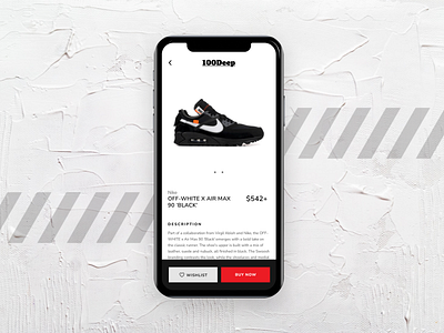 Streetwear Blog Mobile UI blog clean contemporary minimalism minimalist modern streetwear ui uidesign