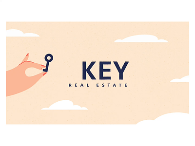 Key Real Estate 2d animation explainer video illustration illustrator real estate texture video