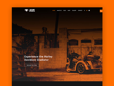 Lazy Dawg Motortrikes Inc. Website motortrikes responsive trikes webdesign website