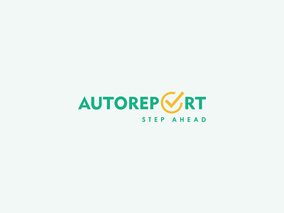Autoreport logo branding design