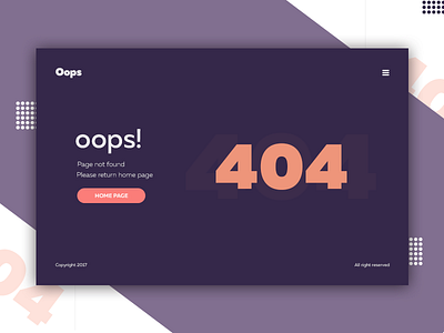 Daily UI | 008 — 404 page design 404 404 page daily dailyui ui