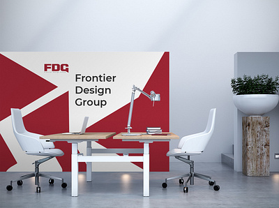 Frontier Design Group branding design brand identity branding identity logo pattern