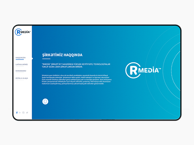 RMedia IT Company web design project