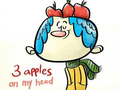 3 Apples on my Head
