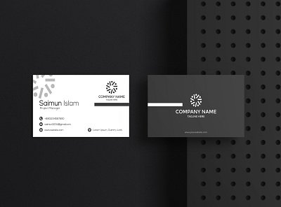 Business Card branding business card business logo design illustration logodesign minimal typography vector