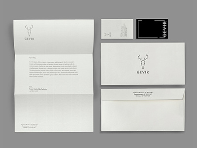 Gevir branding hairdresser illustration mark