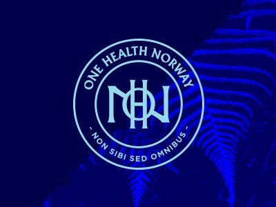 One Health Norway branding illustration logo