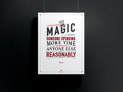THE MAGIC CASTLE’S CONJUROR’S KIT | POSTER branding design graphic design illustration logo magic packaging design playing cards
