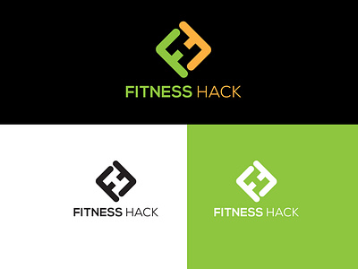 Text Mark Fitness Logo