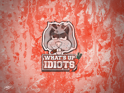What's Up IDIOTS! design illustration typography vector