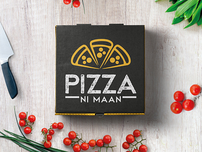 PIZZA NI MAAN - Logo Design
