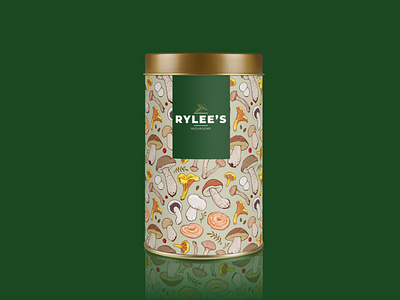 RYLEE'S MUSHROOM - Logo Design