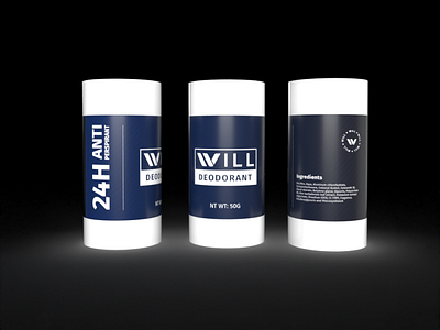 Deodorant Label Design label packaging