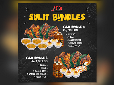 JT's Sulit Bundles Promotion Design
