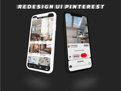 REDESIGN UI PINTEREST