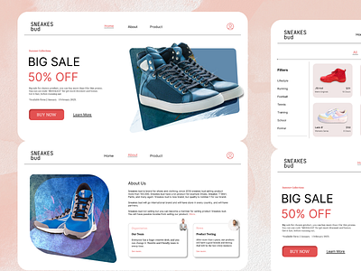 Web Design - Sneaker Shop