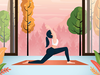 YOGA ILLUSTRATION