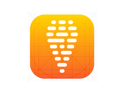 App icon app gradient grid icon