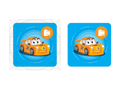 Cars Videos Icon cars fun grid icon kids