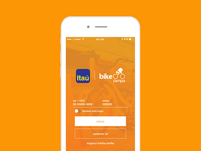 Redesign app Itaú Bike SP