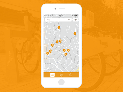 Redesign app Itaú Bike SP - Map