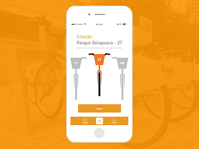 Redesign app Itaú Bike SP - Rent a bike